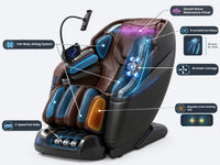 Full Body Massage Chair Designed for Home Recovery, 4D SL-Track Rollers, Zero Gravity Recline, 16 Programs — product view 3