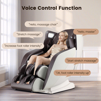 [Lifetime Warranty (Limited-Time Offer)] Provox 27-Comfort Full Body Massage Chair with SL Track Airbags Heating