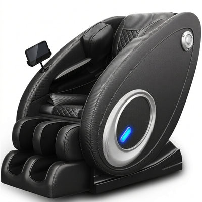 Massage Chair Zero Gravity Full Body with Heating and Bluetooth - Black