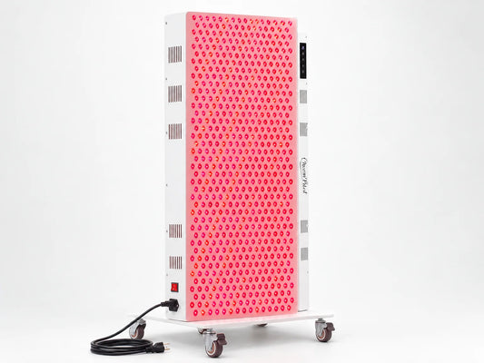 Red Light Therapy Panel Designed for Home Wellness, 580 LEDs, 7 Wavelengths, Adjustable Intensity